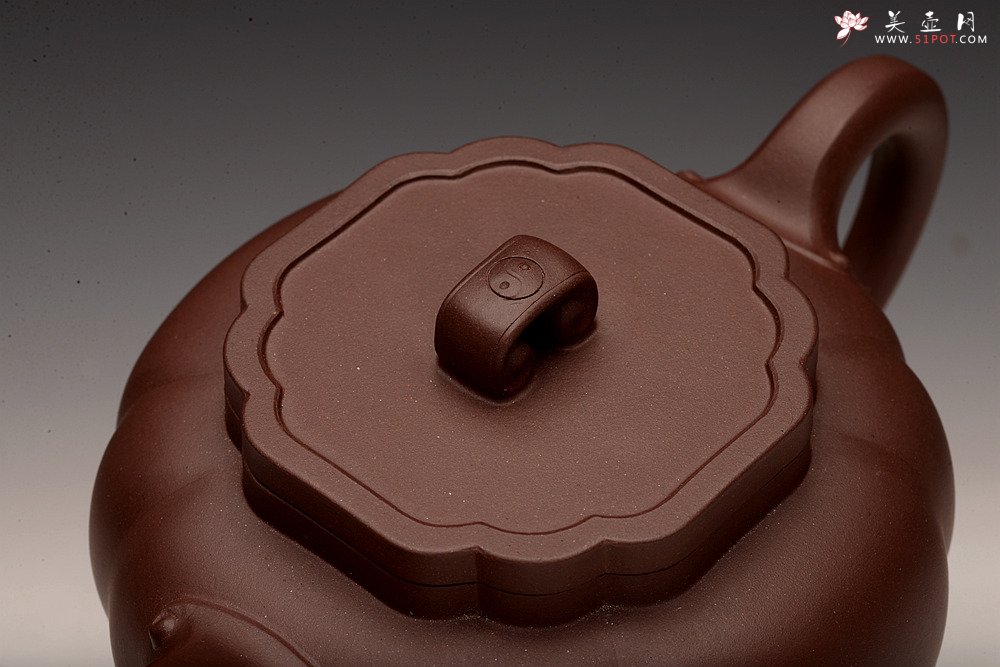 紫砂壶图片：酒虎最新力作 做工精致 器形周正 全手工太极如意 - 美壶网