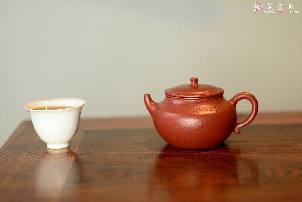 紫砂壶图片：徐亚春作品 别有风韵~娇艳可人 全手心灯 - 美壶网