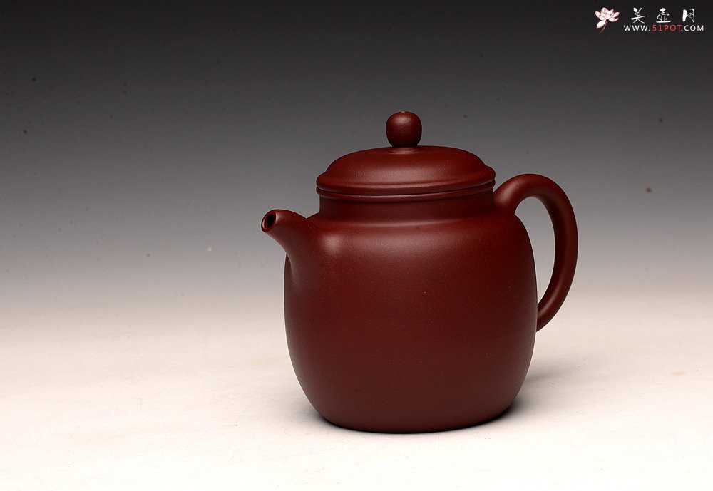 紫砂壶图片：美壶特惠 俞欣荣新作 挺拔俊秀 留云 优质枣红泥 极易泡养 - 美壶网