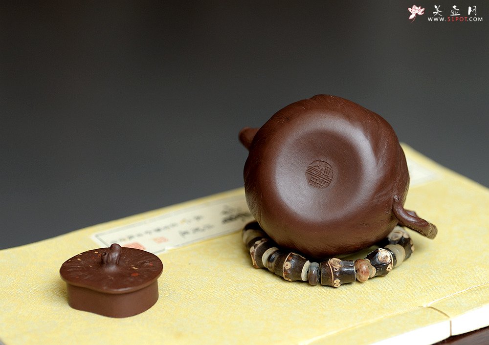 紫砂壶图片：花货新风尚  妙趣横生 潘丹初全手新作 树魂 - 美壶网