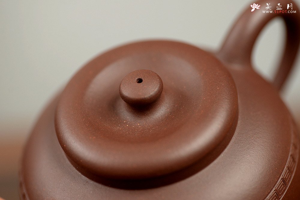 紫砂壶图片：钱建荷全手新作 品心 古瓮造型颇为好玩 做工精致  知心 - 美壶网