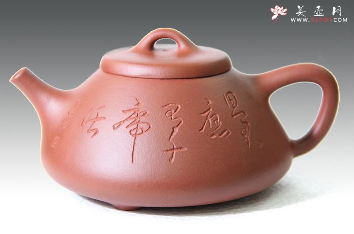 紫砂壶图片：思君石瓢 - 美壶网