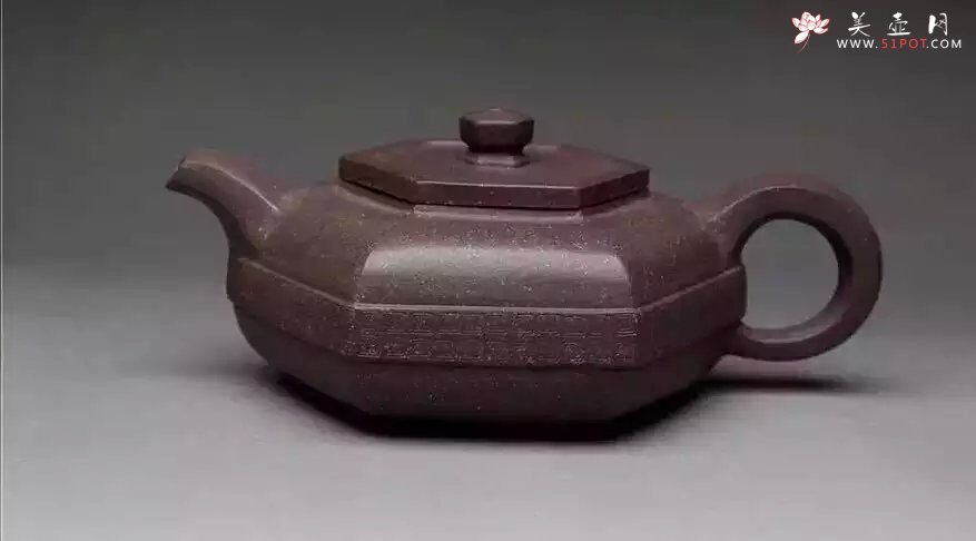 紫砂壶图片：六方壶 - 美壶网