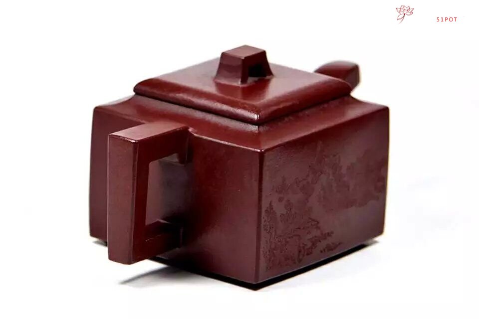 紫砂壶图片：四方壶 - 美壶网