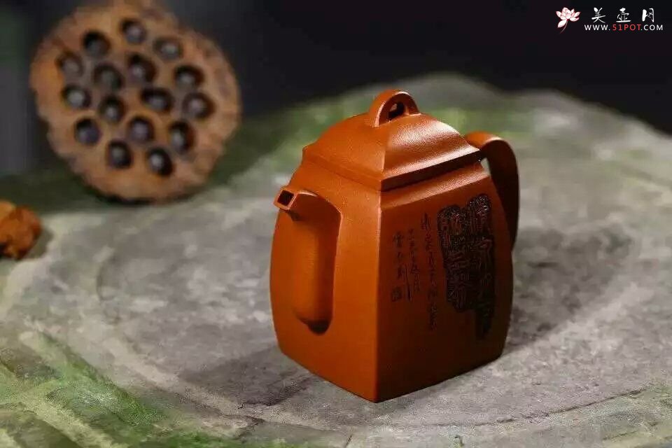 紫砂壶图片：汉方壶 - 美壶网