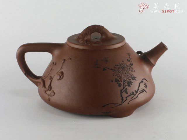 紫砂壶图片：君子石瓢 - 美壶网