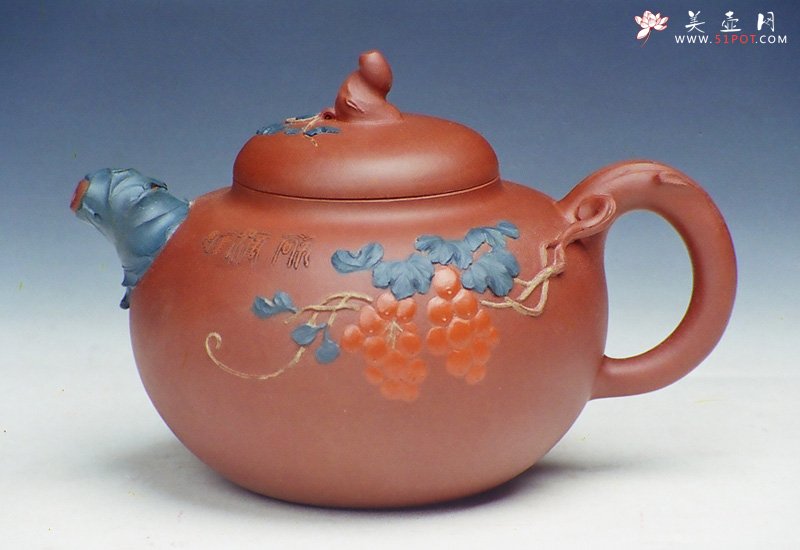 紫砂壶图片：欲滴壶 - 美壶网