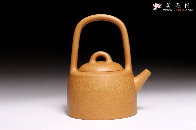 紫砂壶图片：曼生提梁 - 美壶网