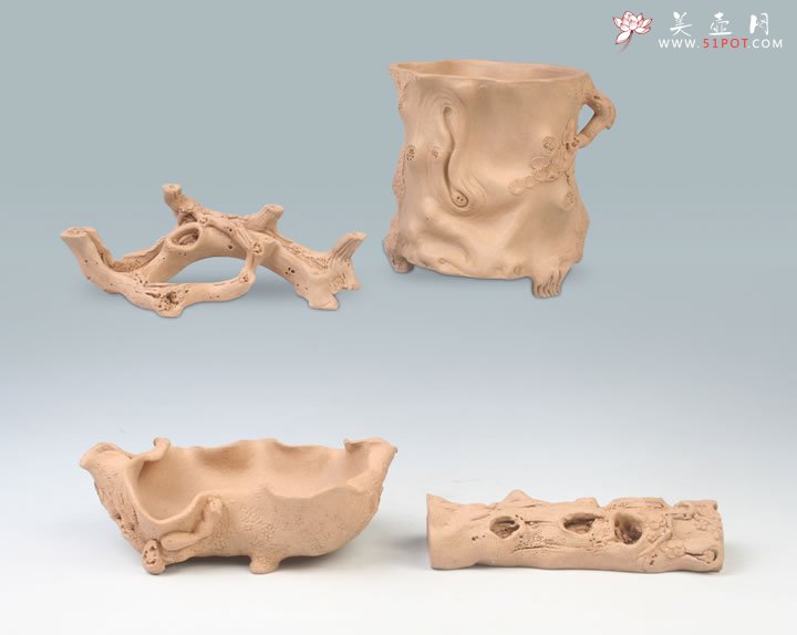 紫砂壶图片：新文房四宝 - 美壶网