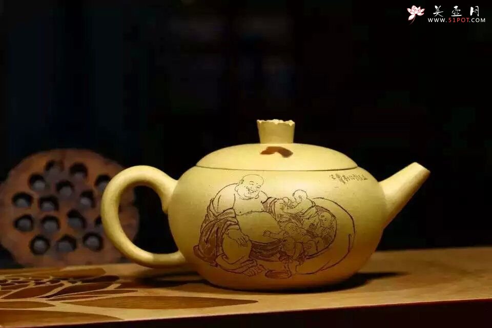 紫砂壶图片：佛缘 - 美壶网