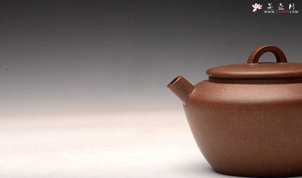 紫砂壶图片：詹黎明文气作品 优质青段 全手巨轮珠 夏日畅饮必备 - 美壶网