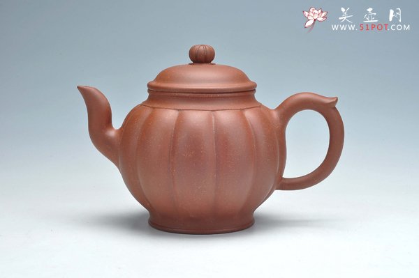 紫砂壶图片：筋囊笑樱 - 美壶网
