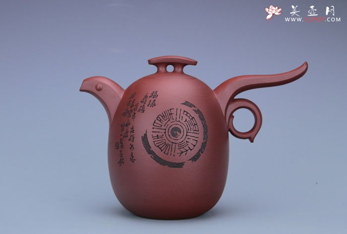 紫砂壶图片：天趣壶 - 美壶网