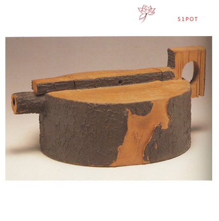 紫砂壶图片：段木趣集1 - 美壶网