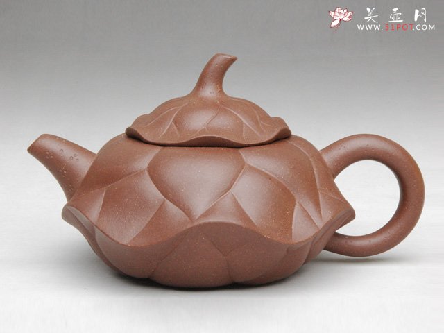 紫砂壶图片：荷叶壶 - 美壶网