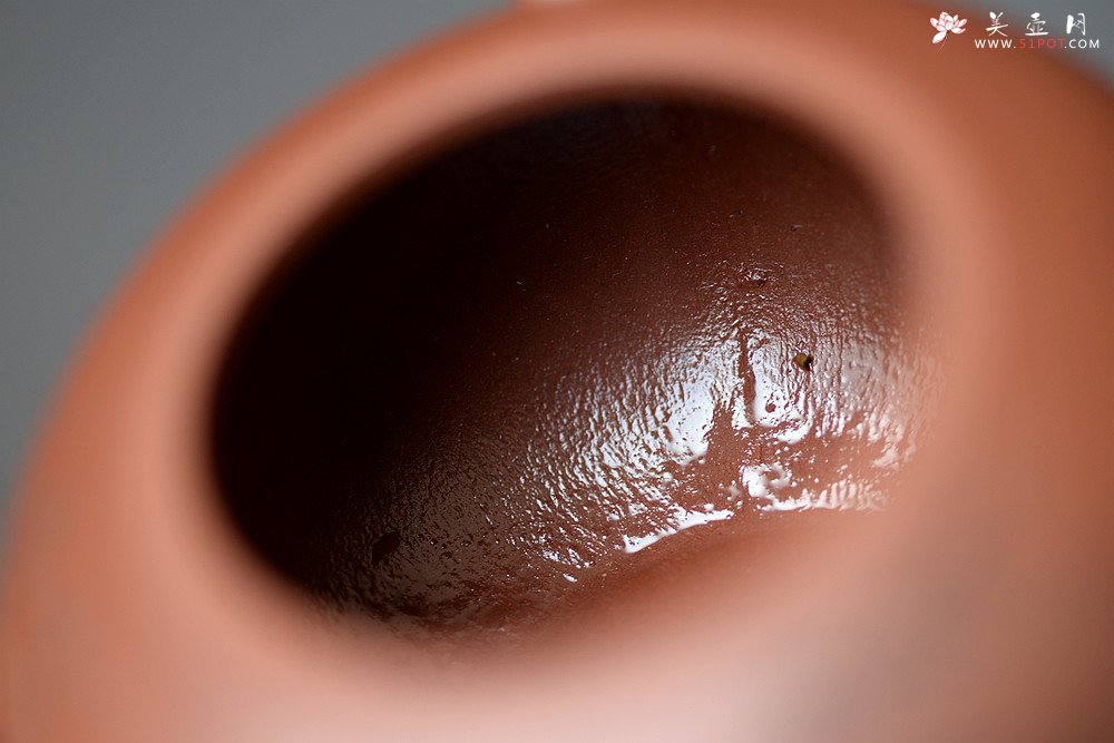 紫砂壶图片：詹黎明全手新作 浑厚圆润 高路精心装饰 球孔 做工精致 福圆 - 美壶网