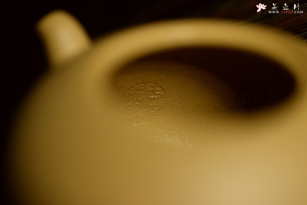 紫砂壶图片：于洪霞全手新品 娇小可人 纯正本山段泥  秋之小瓜  - 美壶网