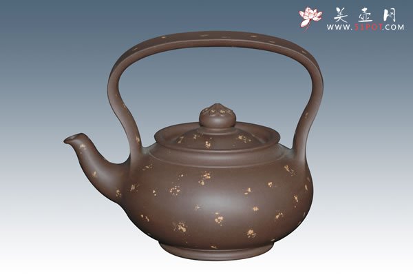 紫砂壶图片：锦上添花 - 美壶网