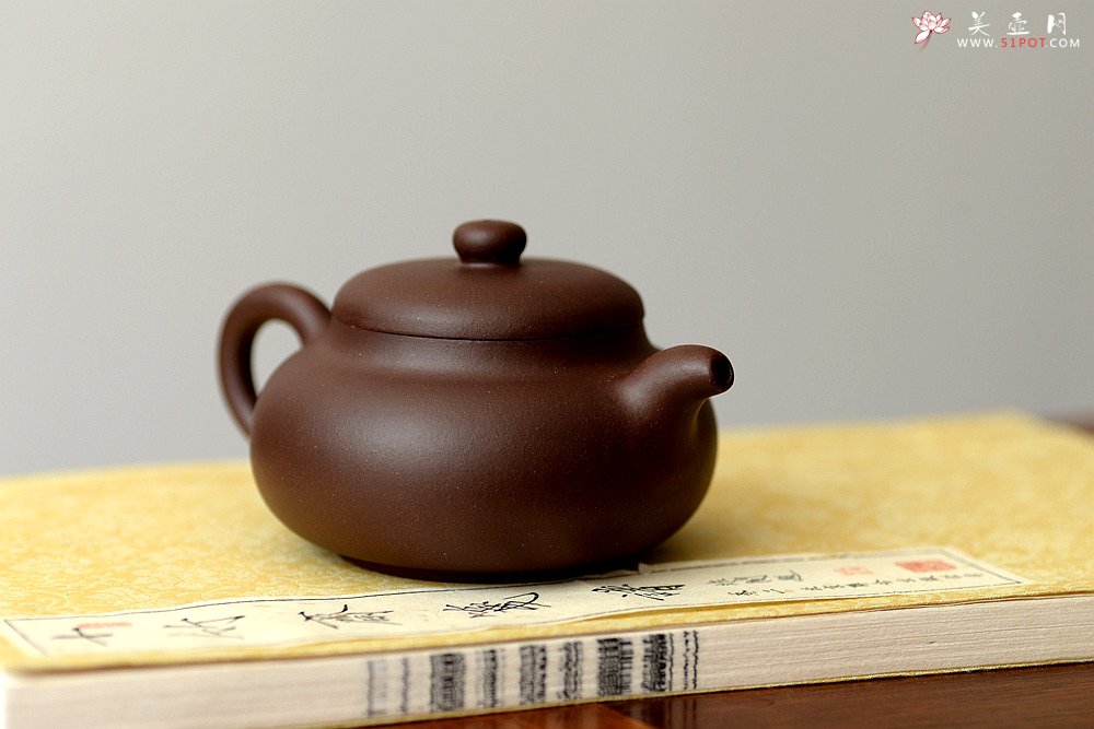 紫砂壶图片：张智耀全手新作 圆润饱满 有趣实用 全手圆乐 - 美壶网