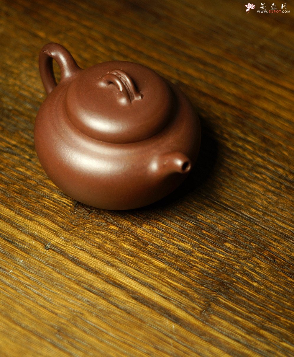 紫砂壶图片：高雪琴全手作品 饱满可人 简意花货 实用佳品 梅香 - 美壶网