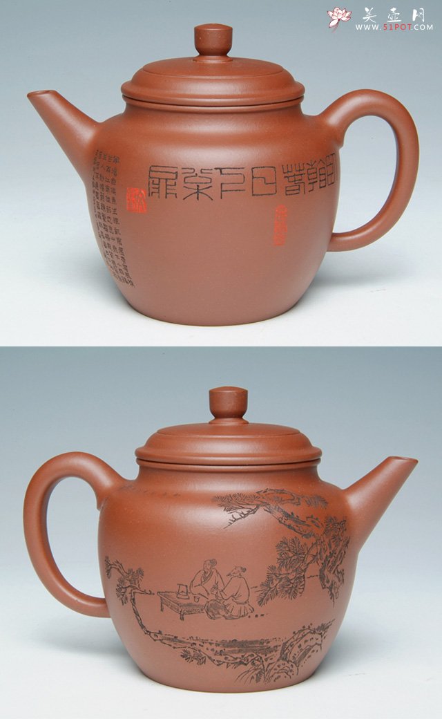 紫砂壶图片：德钟壶 - 美壶网