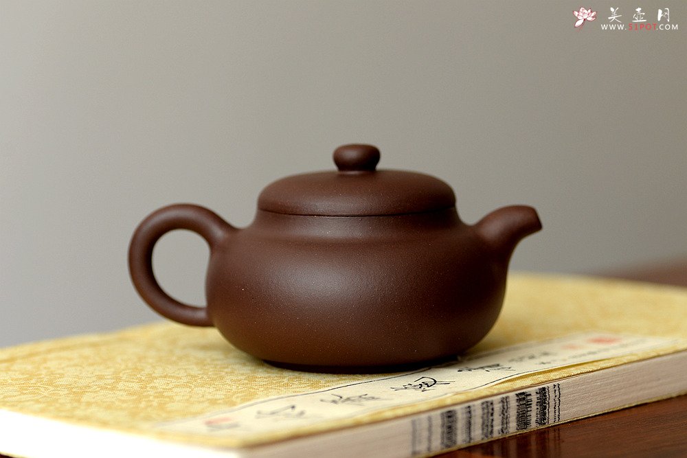 紫砂壶图片：张智耀全手新作 圆润饱满 有趣实用 全手圆乐 - 美壶网
