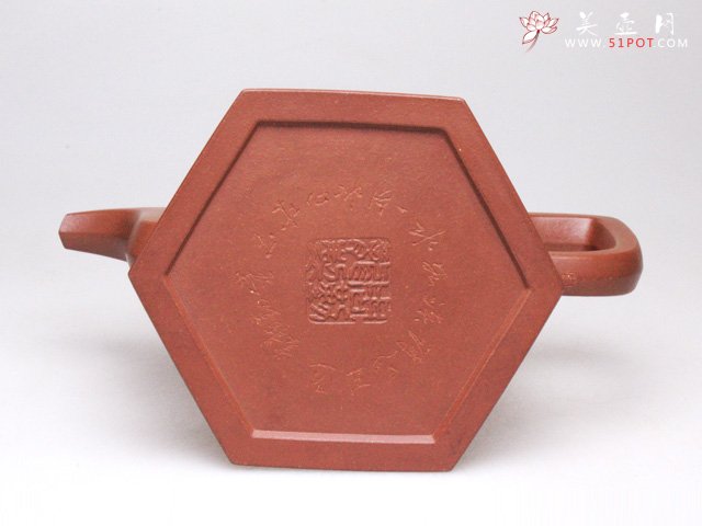 紫砂壶图片：六方钟形 - 美壶网