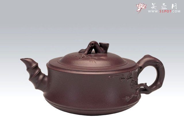 紫砂壶图片：雪梅壶 - 美壶网