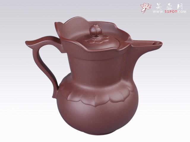 紫砂壶图片：菱花僧帽 - 美壶网