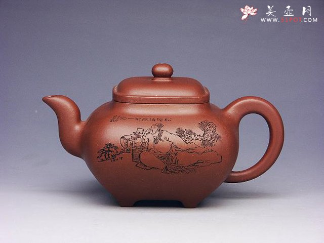紫砂壶图片：传炉壶 - 美壶网