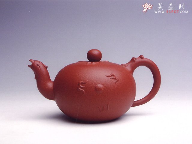 紫砂壶图片：龙凤呈祥 - 美壶网