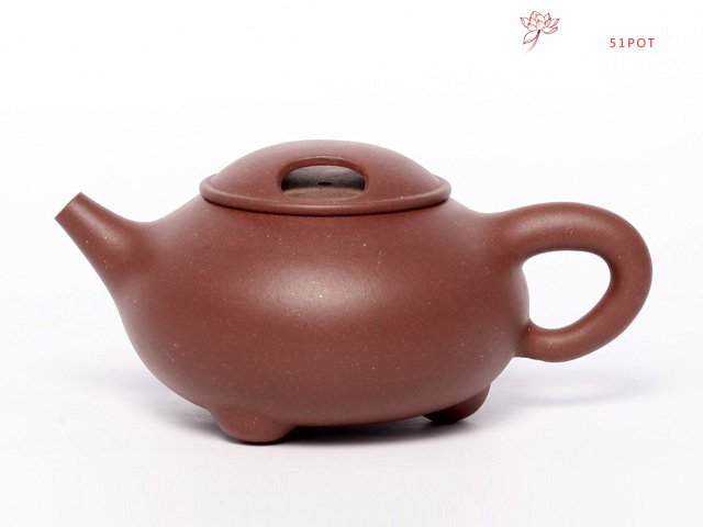 紫砂壶图片：牛盖石瓢 - 美壶网