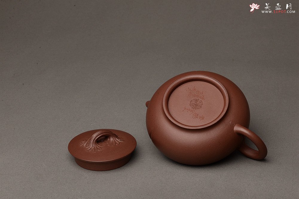 紫砂壶图片：线条流畅 别有风味o(∩_∩)o  新意花器 全手工知秋 - 美壶网