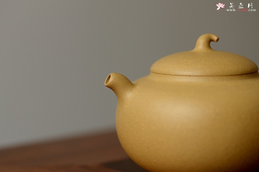 紫砂壶图片：于洪霞全手新品 灵气可人 纯正本山段泥 瓜 - 美壶网