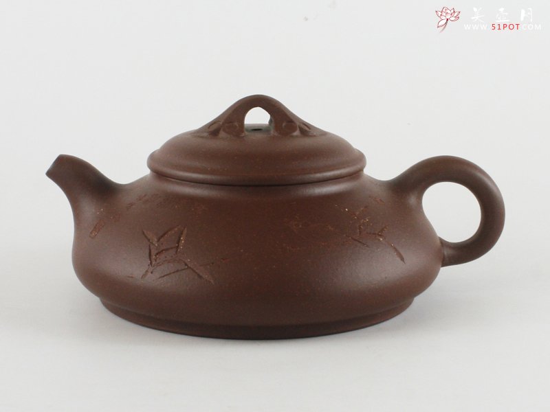 紫砂壶图片：扁如意 - 美壶网