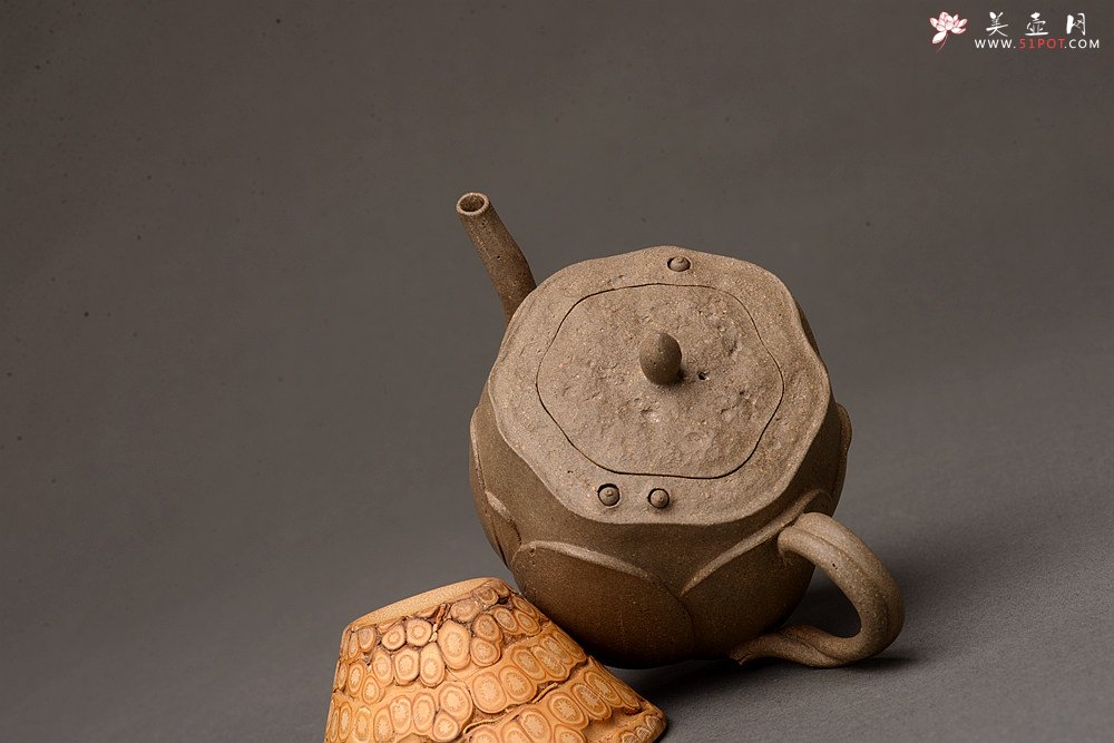 紫砂壶图片：郑志贤最新全手作品 荷香阵阵 学院派风格~ 池莲 - 美壶网