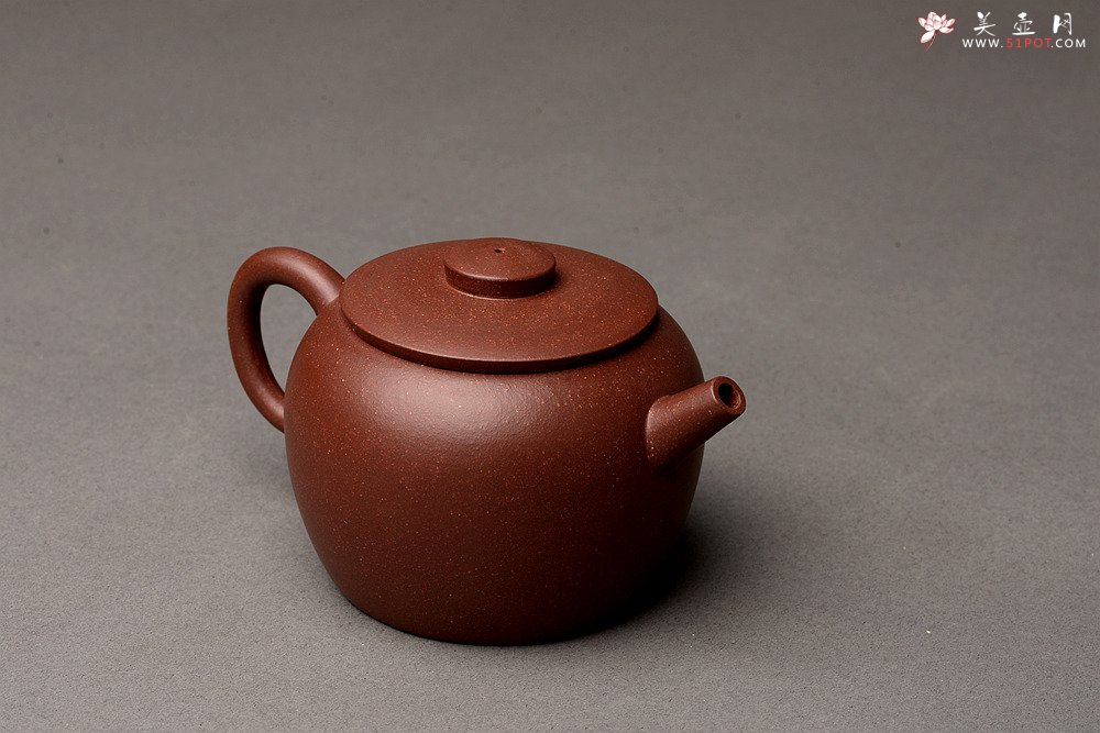 紫砂壶图片：美壶特惠 路达作品 杀茶利器  全手巨轮珠 - 美壶网