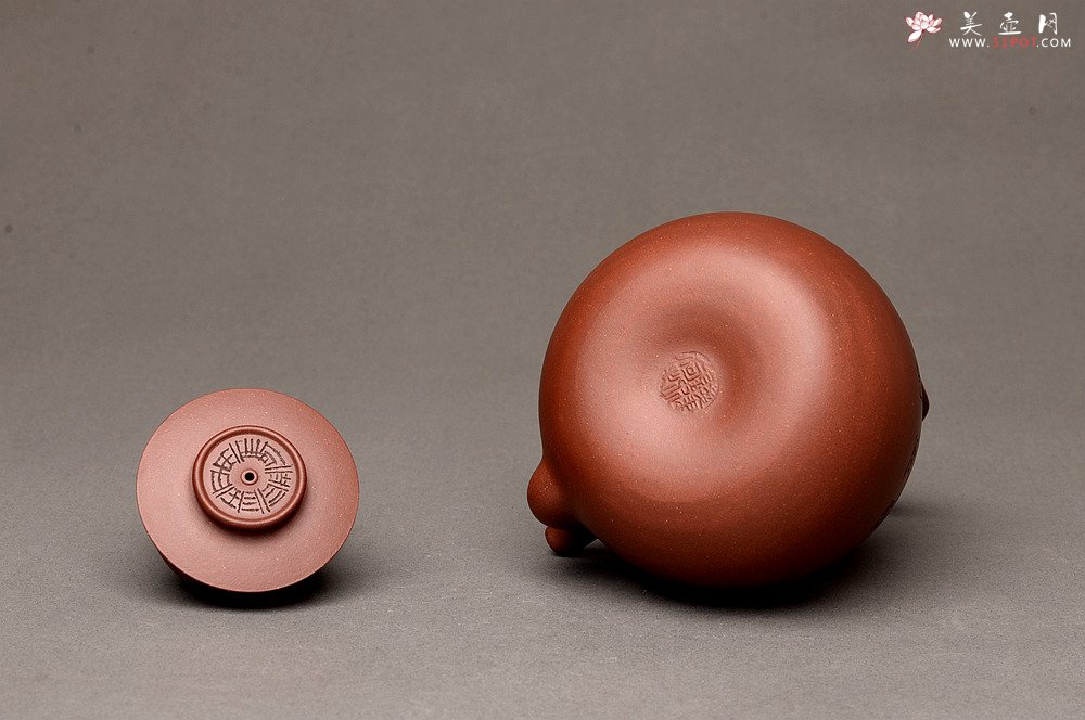 紫砂壶图片：钱建荷全手新作 福乐提梁 做工精致 国助袁德波装饰 - 美壶网