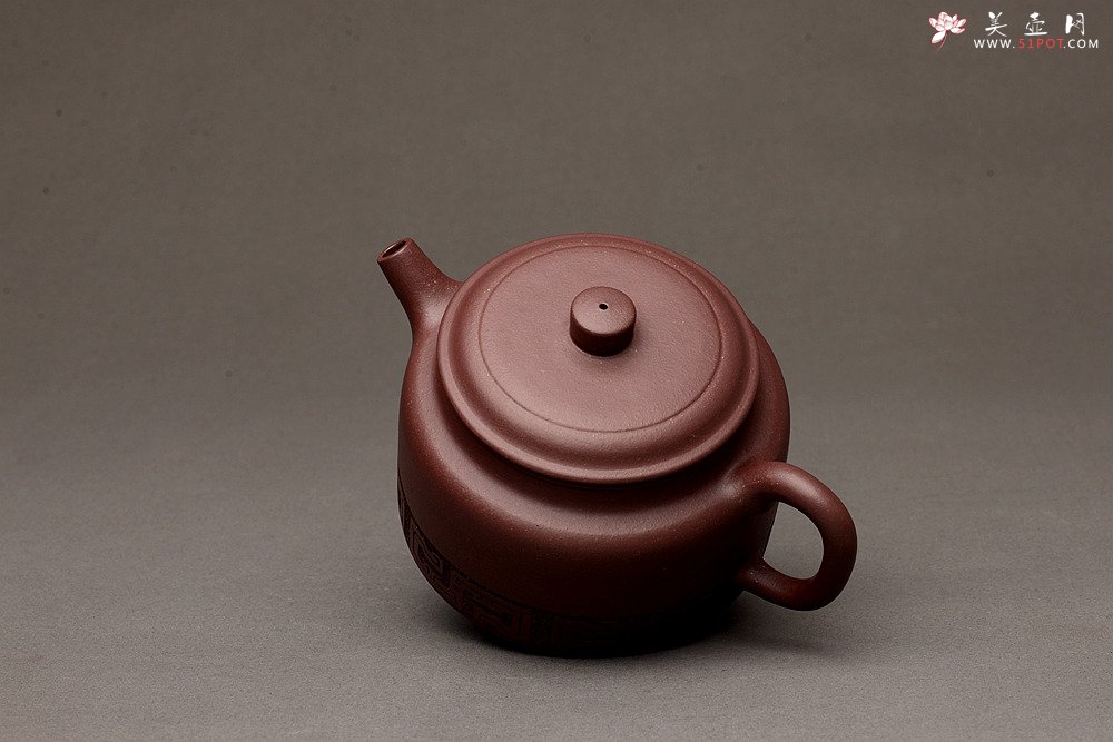 紫砂壶图片：张智耀新作 全手德钟 器型端正 耐品实用 张听刚装饰 - 美壶网