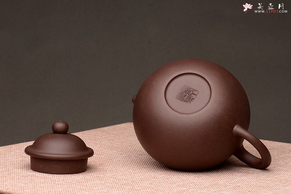 紫砂壶图片：美壶特惠 老味经典 大亨掇球 实用大品 - 美壶网