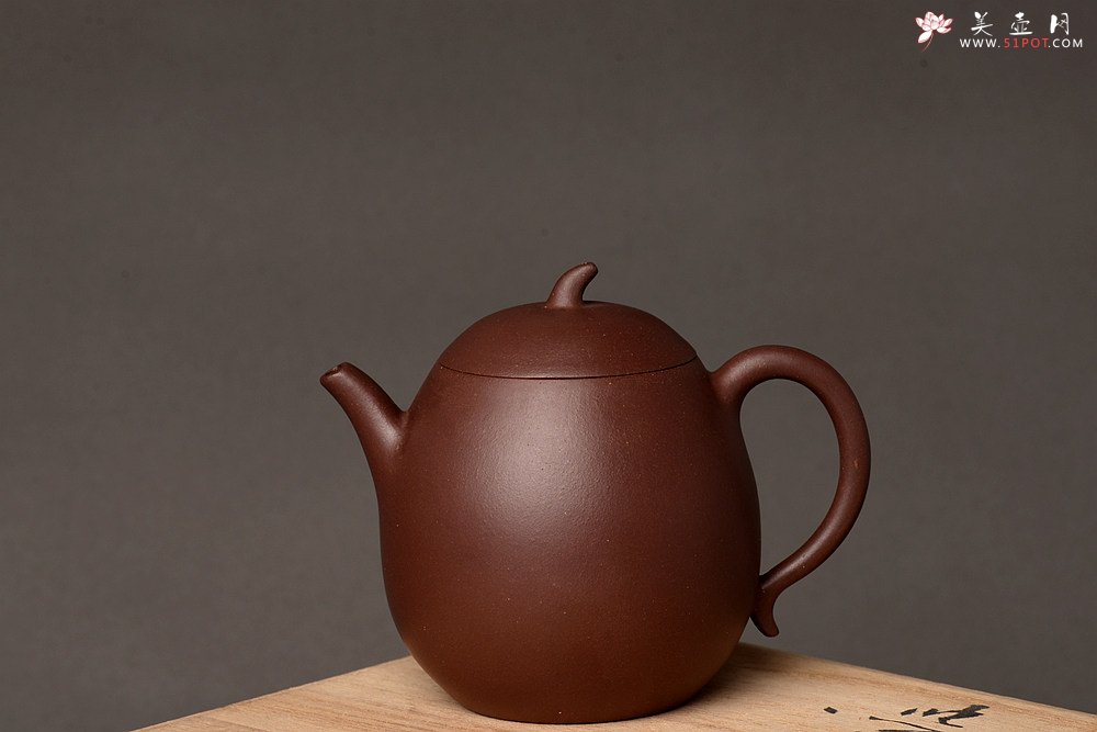 紫砂壶图片：王薇乙未年冬 娇小可人 神足趣浓 全手高茄 - 美壶网