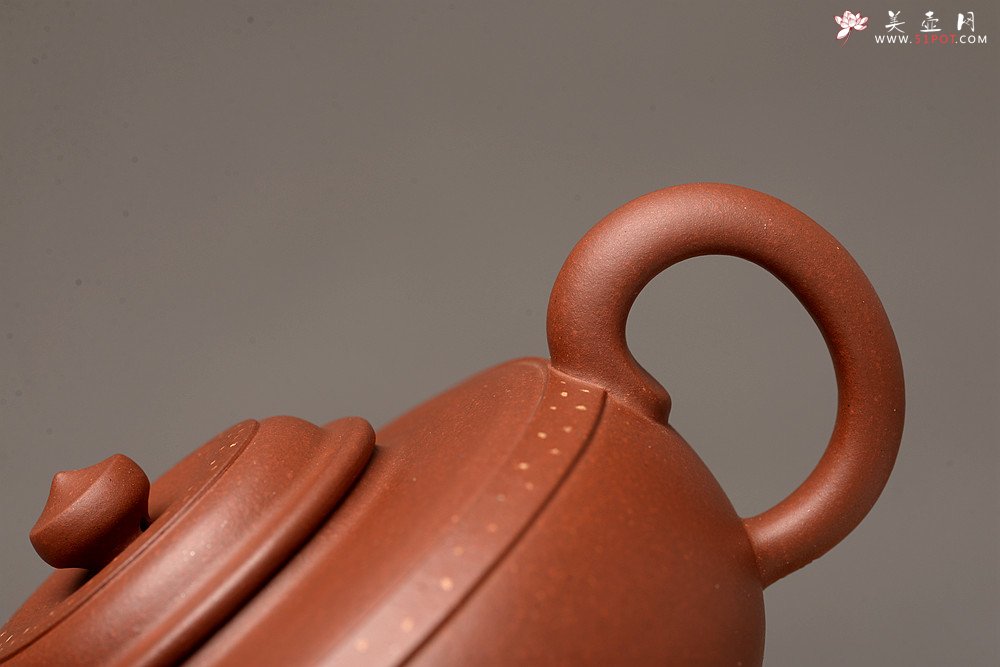 紫砂壶图片：于洪霞乙未年全手作品 妩媚多姿 原创系列之束缨 耐品佳作 - 美壶网