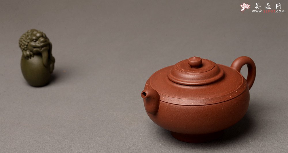 紫砂壶图片：于洪霞乙未年全手作品 妩媚多姿 原创系列之束缨 耐品佳作 - 美壶网