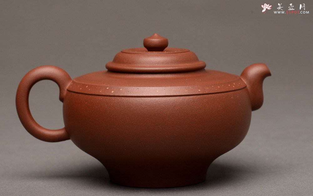 紫砂壶图片：于洪霞乙未年全手作品 妩媚多姿 原创系列之束缨 耐品佳作 - 美壶网