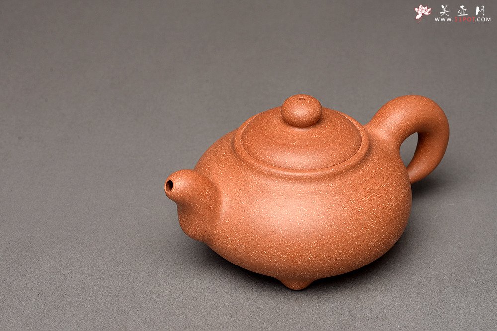 紫砂壶图片：道洪风格 珠圆玉润 大气敦厚 精品降坡泥~  全手圣珠 - 美壶网