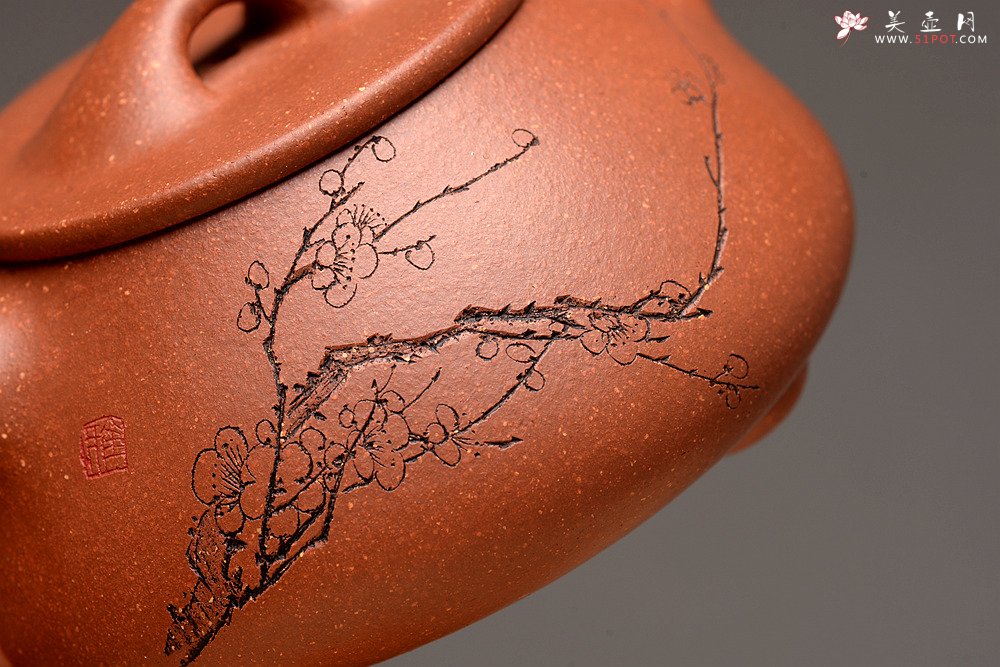 紫砂壶图片：文人气息 景舟石瓢 送礼自品俱佳  - 美壶网