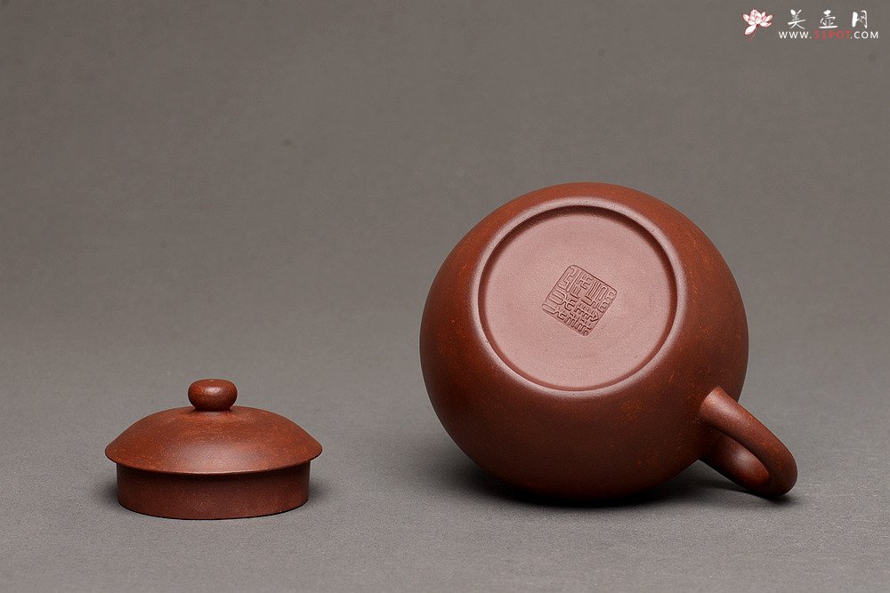 紫砂壶图片：饱满圆润 古朴可爱 全手龙蛋 实用佳品！ - 美壶网