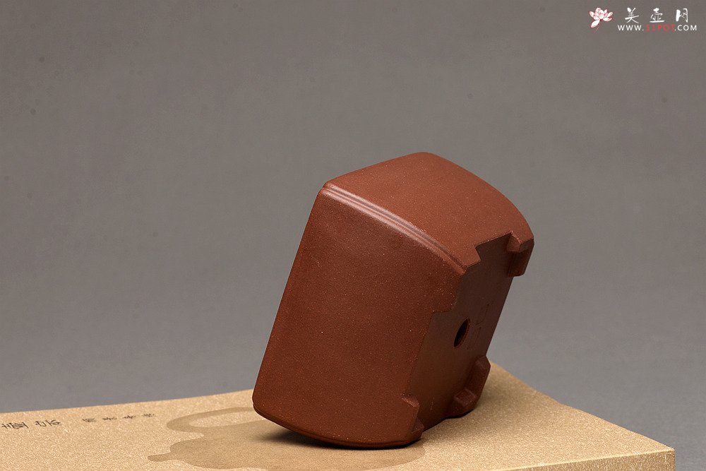 紫砂壶图片：张秋平全手四方花盆 美壶网回馈之作 更加漂亮  - 美壶网