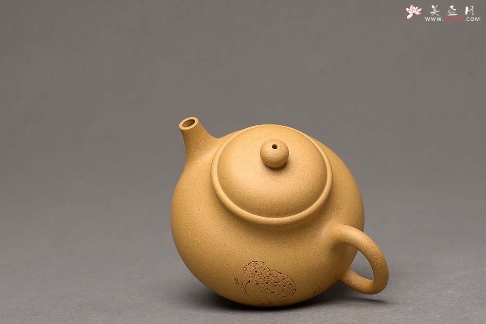 紫砂壶图片：壶中经典 古朴实用 杀茶利器 容天  - 美壶网