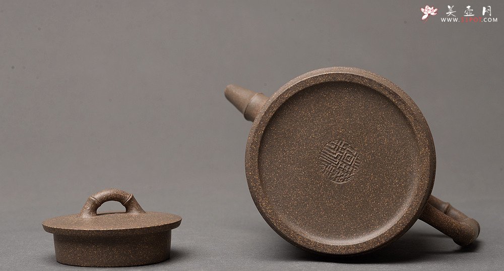 紫砂壶图片：钱建荷丙申年全手新作 寓意吉祥  优质青段 竹韵清风 节节高升 - 美壶网